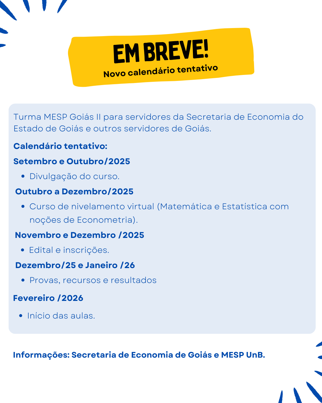 Turma MESP GoiásII